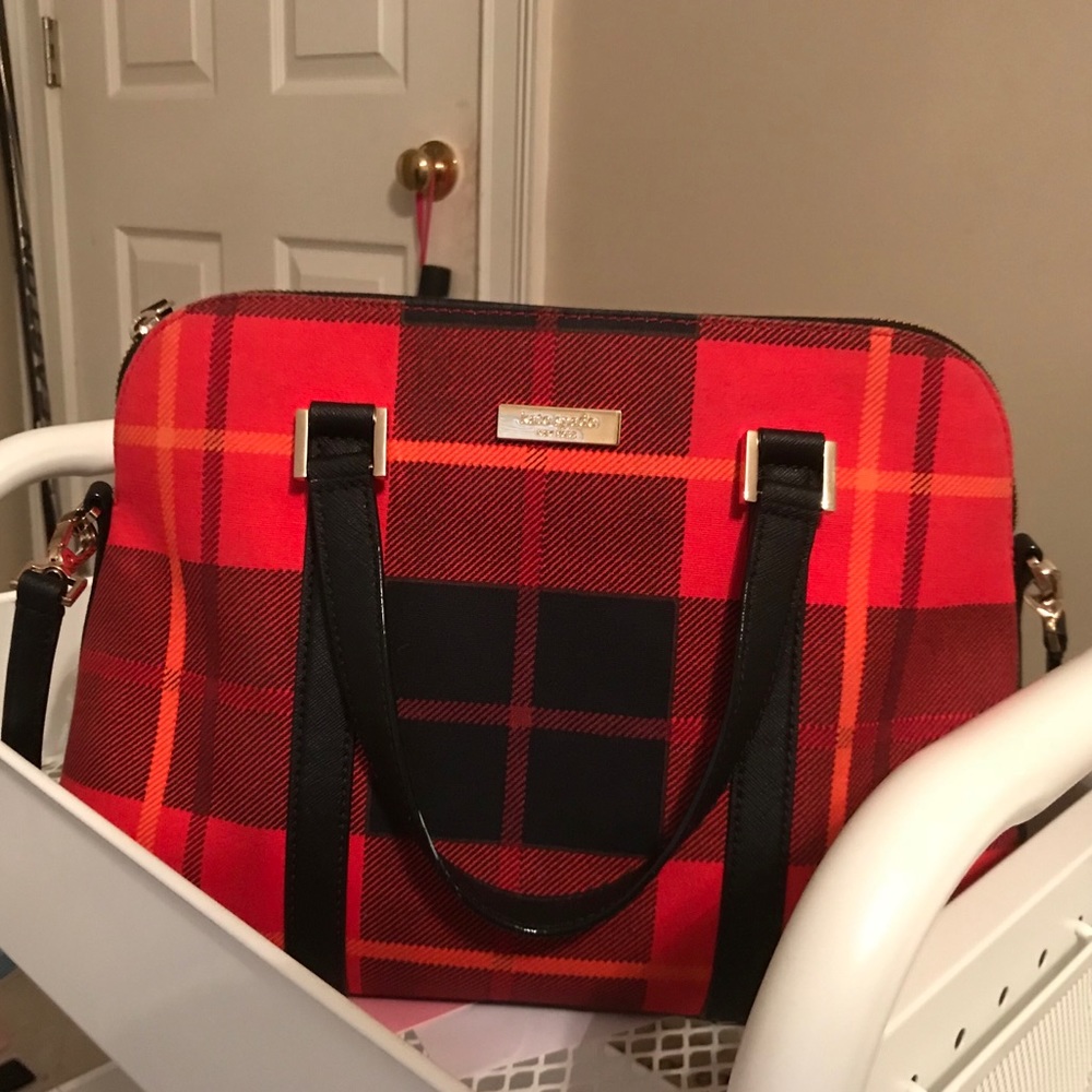 Kate Spade Limited Edition Plaid Purse